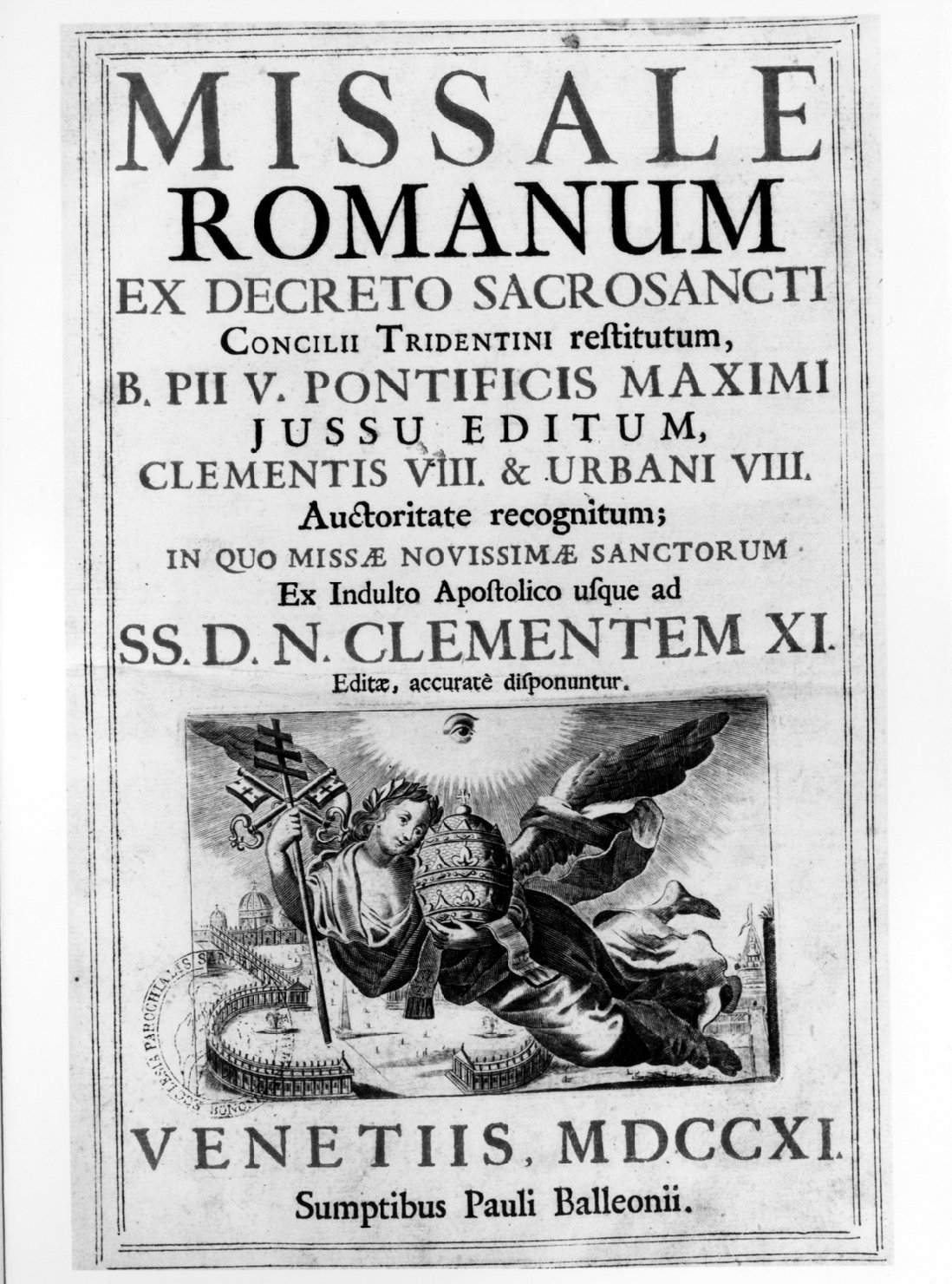 coperta di libro liturgico - manifattura veneziana (sec. XVIII)