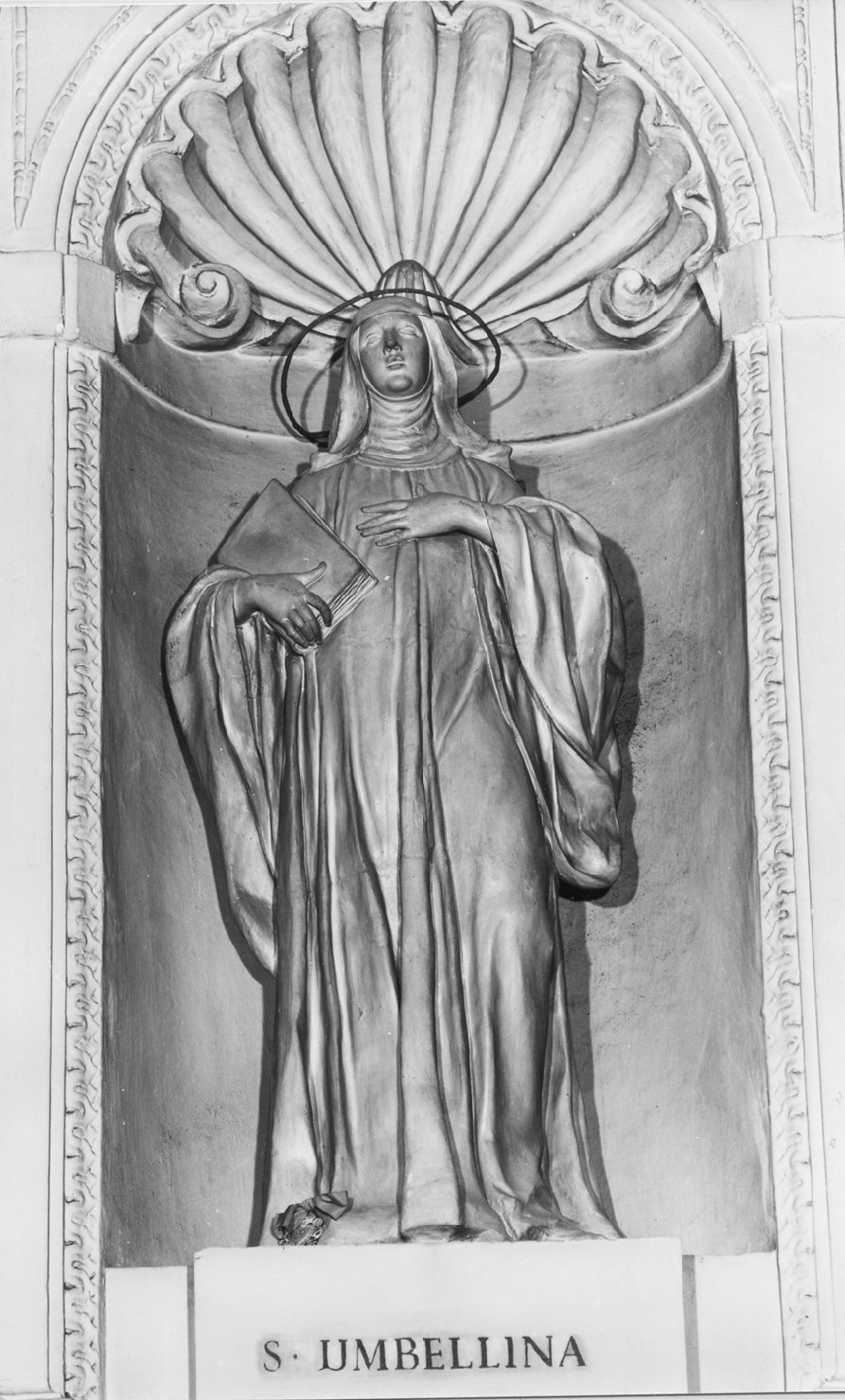 Santa Umbellina (statua) - ambito emiliano (prima metà sec. XVII)