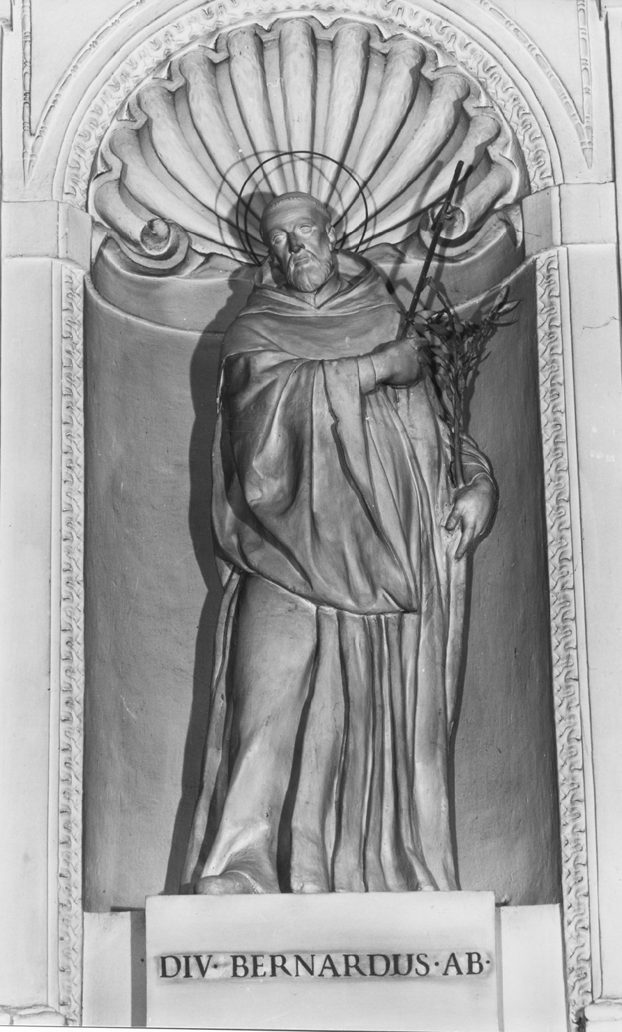 San Bernardo (statua) - ambito emiliano (prima metà sec. XVII)