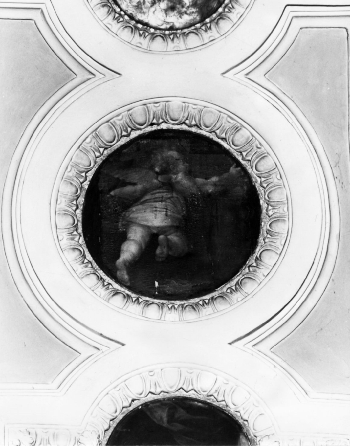 putto alato (dipinto, serie) di Cavedoni Giacomo (sec. XVII)