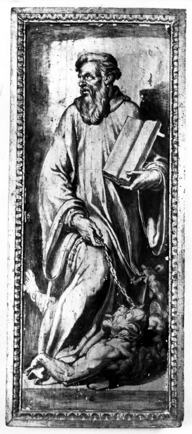 San Bernardo (dipinto) di Ramenghi Bartolomeo detto Bagnacavallo (sec. XVI)