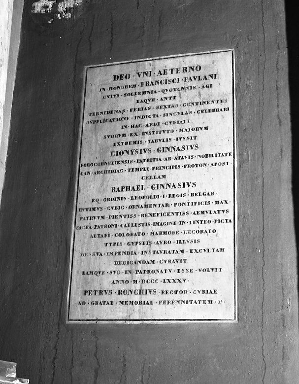 lapide - bottega emiliano-romagnola (sec. XIX)