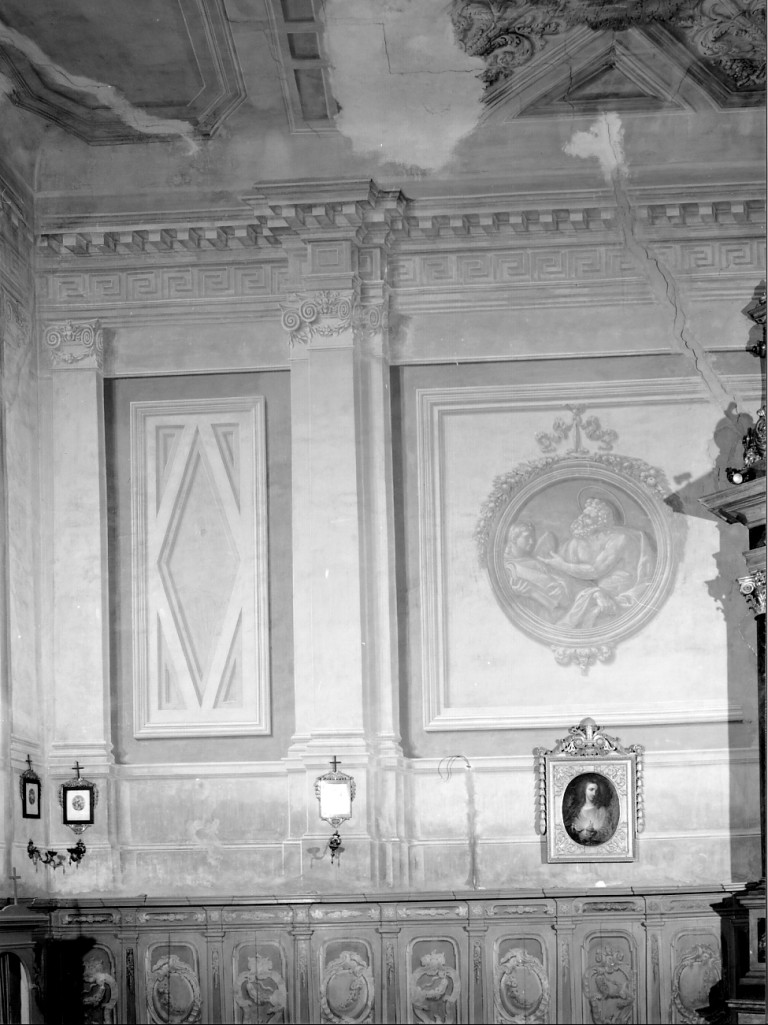 architettura illusionistica (decorazione pittorica, insieme) - ambito emiliano (prima metà sec. XIX)