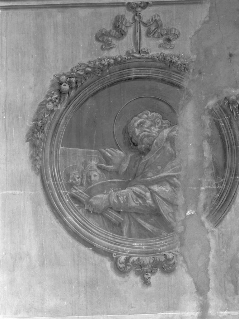 San Luca patrono dei pittori (dipinto, elemento d'insieme) - ambito emiliano (prima metà sec. XIX)