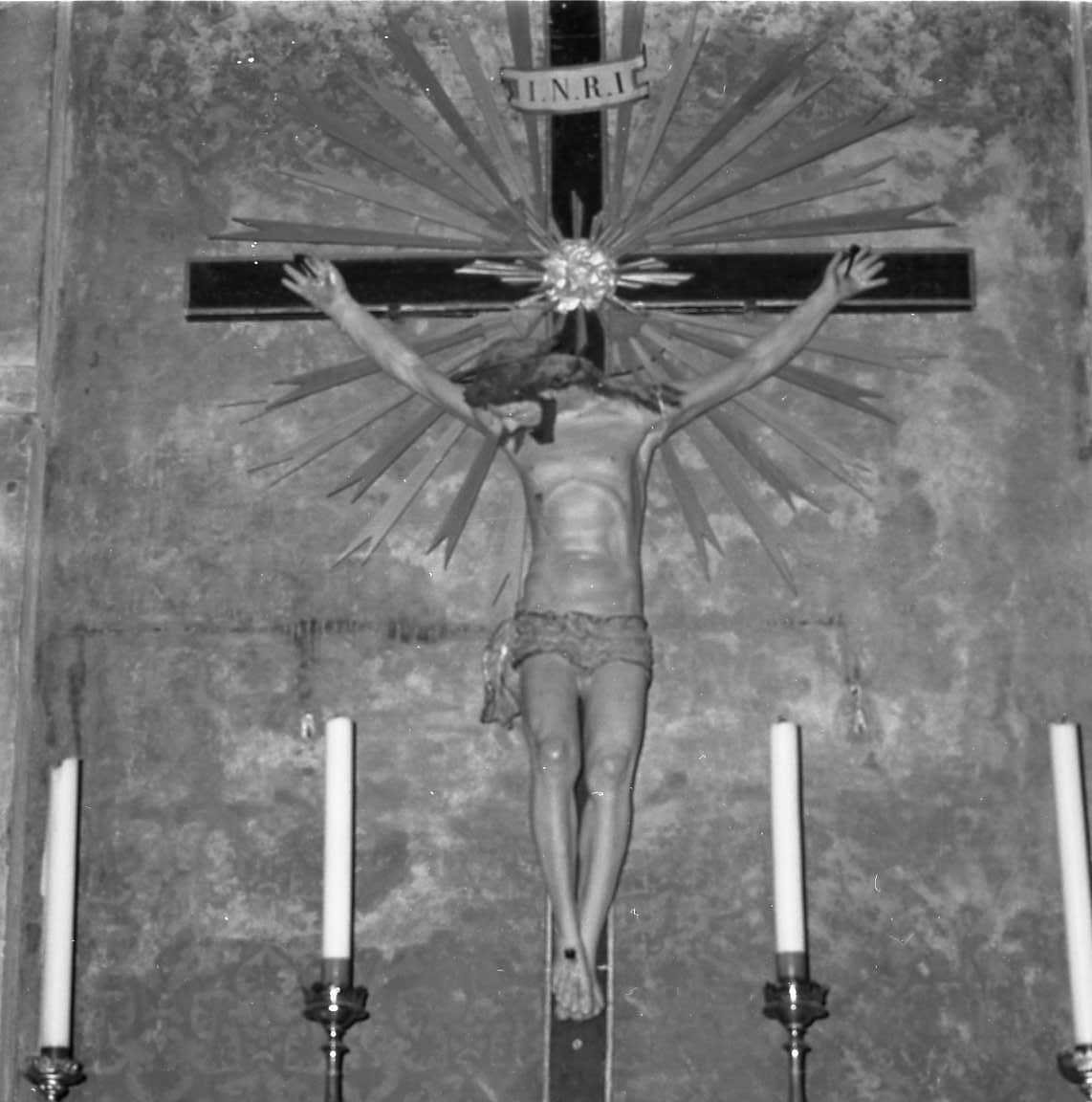 Cristo crocifisso (scultura) - bottega emiliana (seconda metà sec. XVIII)