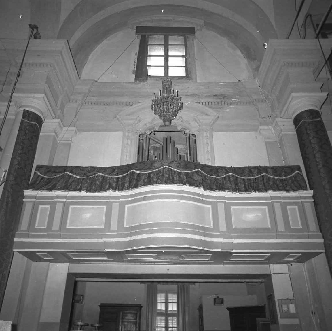 tribuna d'organo di Venturoli Angelo, Sallioni Alessandro (seconda metà sec. XVIII)
