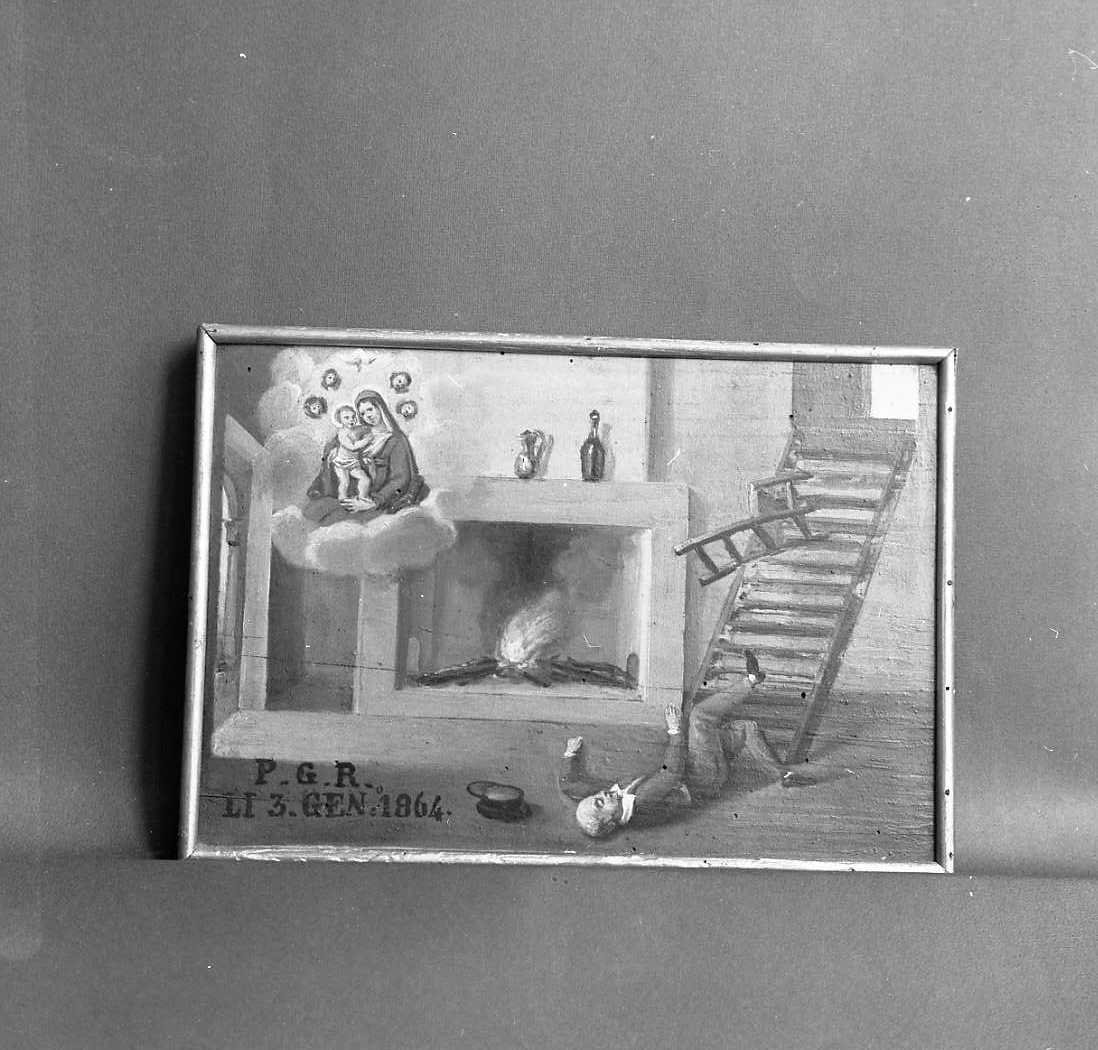 ex voto - ambito emiliano (sec. XIX)