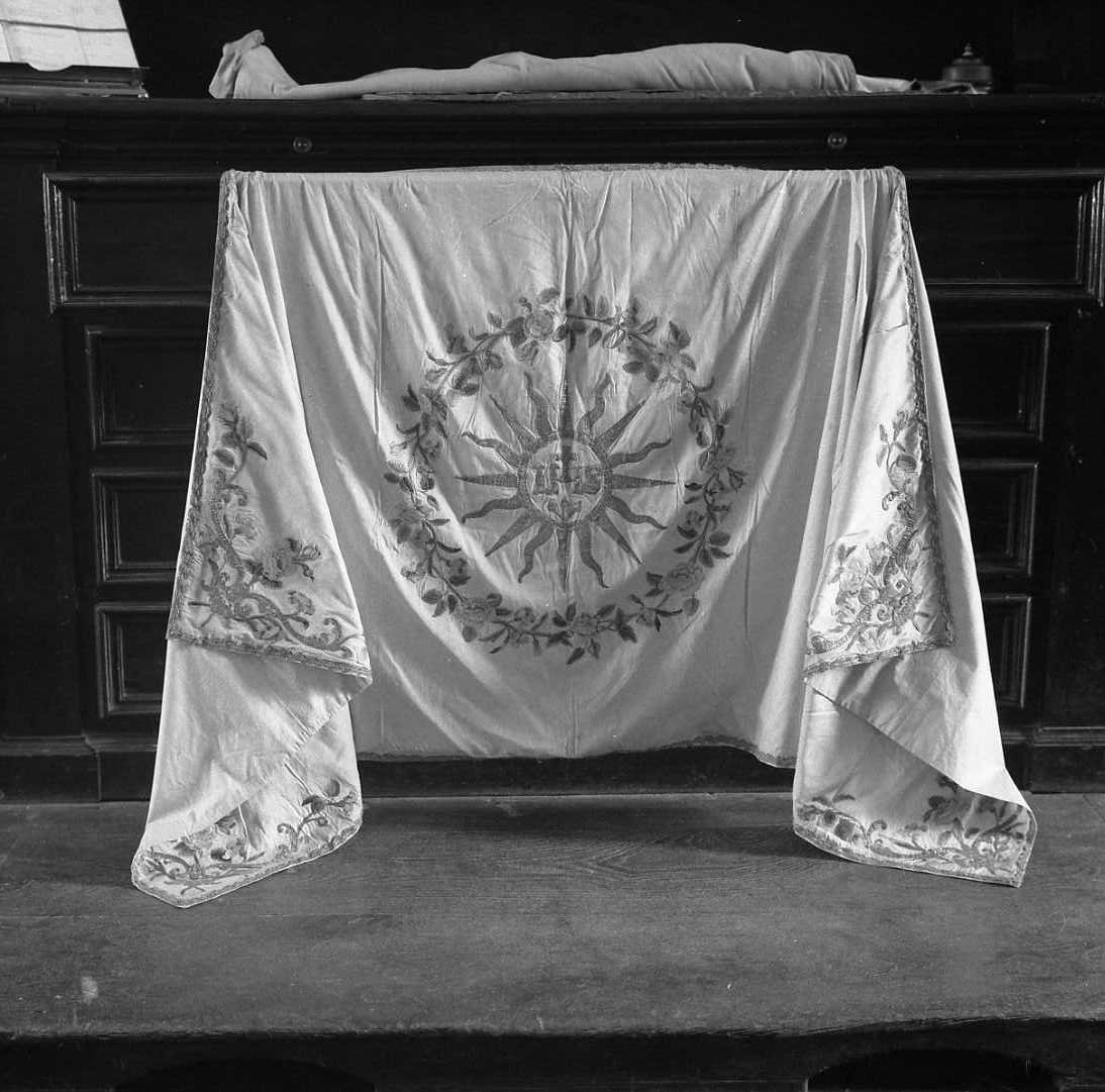 velo omerale - manifattura emiliana (ultimo quarto sec. XIX)