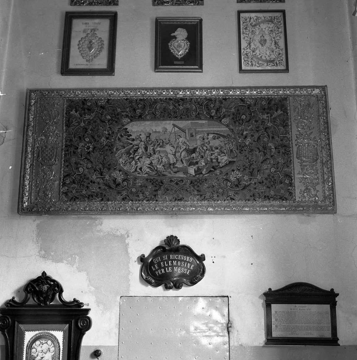 Rebecca al pozzo (paliotto) - manifattura emiliana (sec. XVIII)