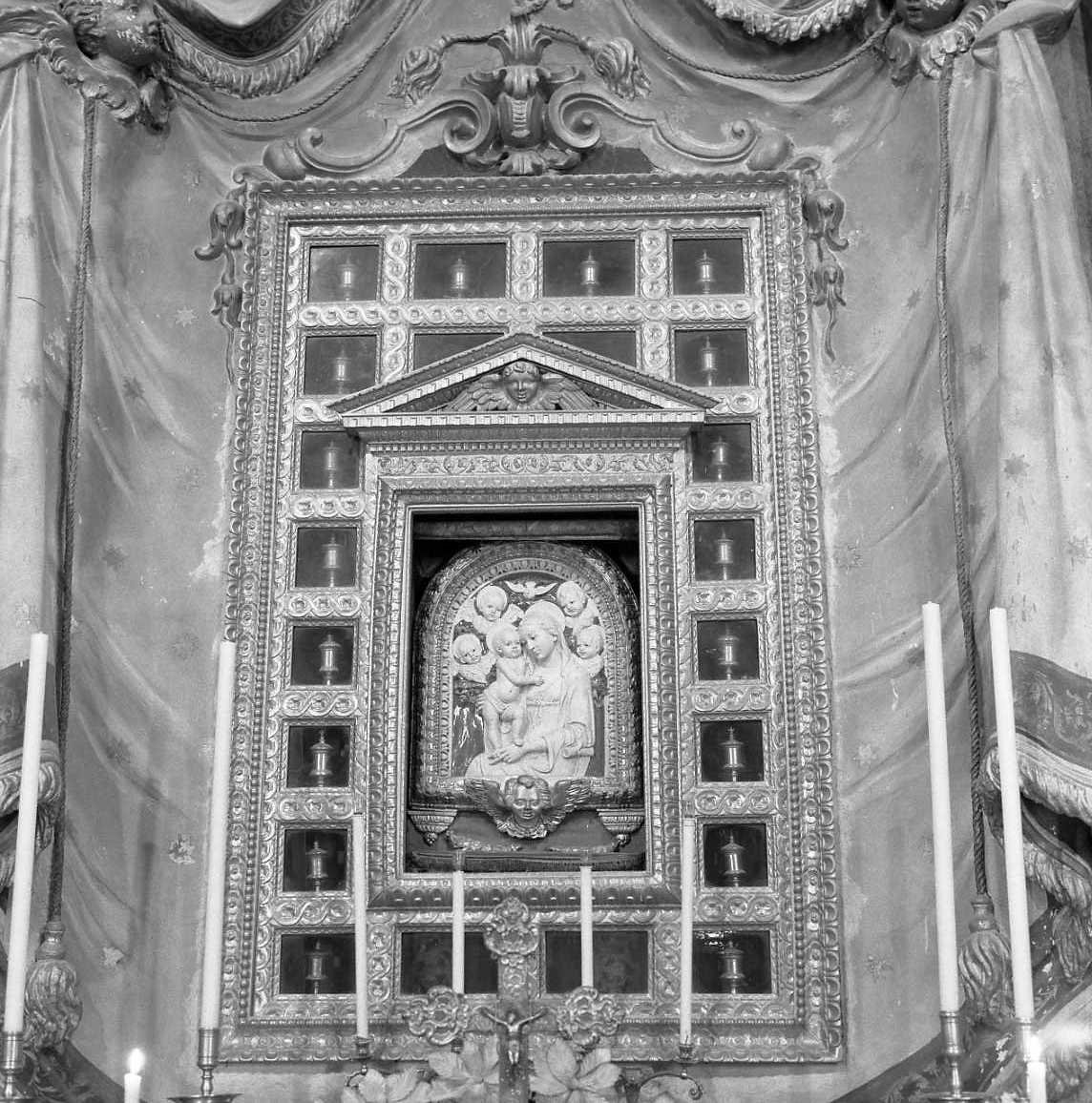 reliquiario - a pisside, serie - bottega emiliana (sec. XVII)