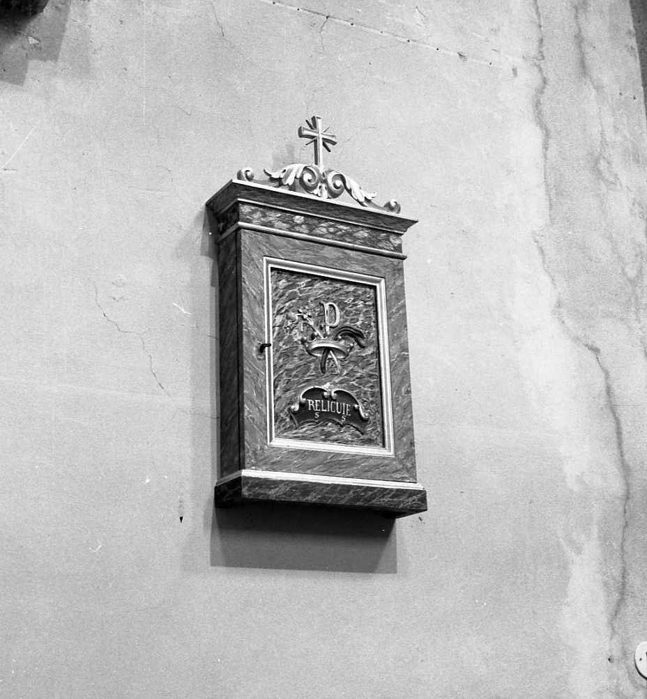 tabernacolo-reliquiario - bottega emiliana (sec. XIX)