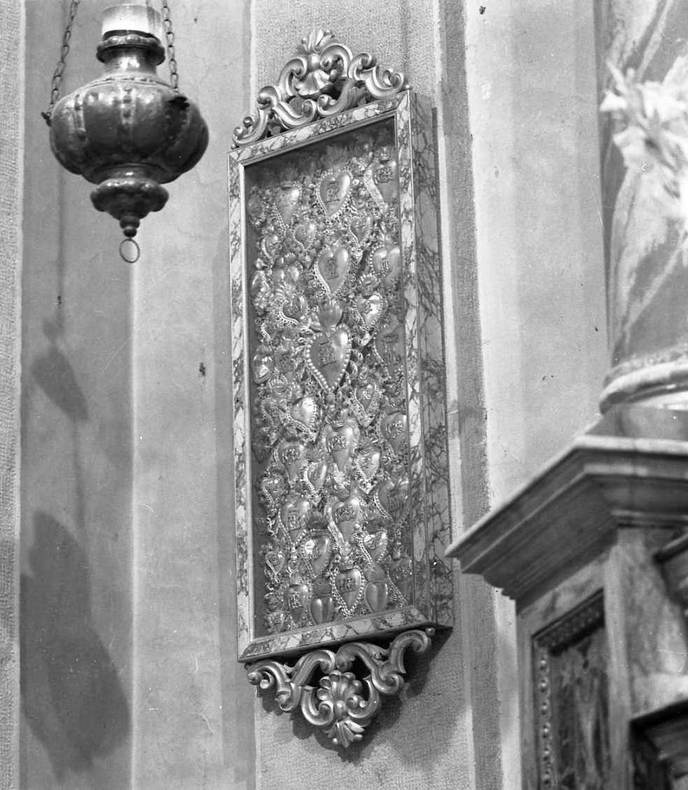 teca, coppia - bottega emiliana (sec. XIX)