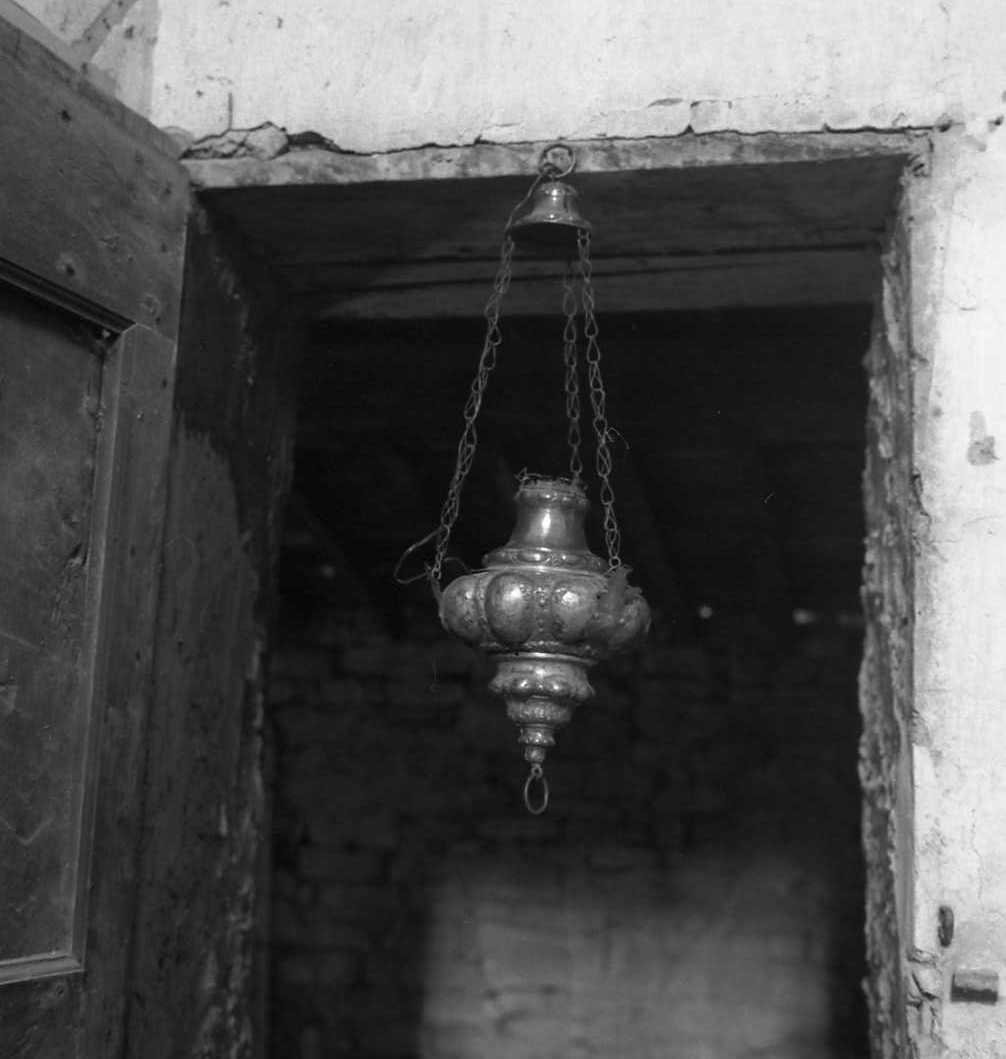 lampada pensile, serie - bottega emiliana (sec. XVIII)