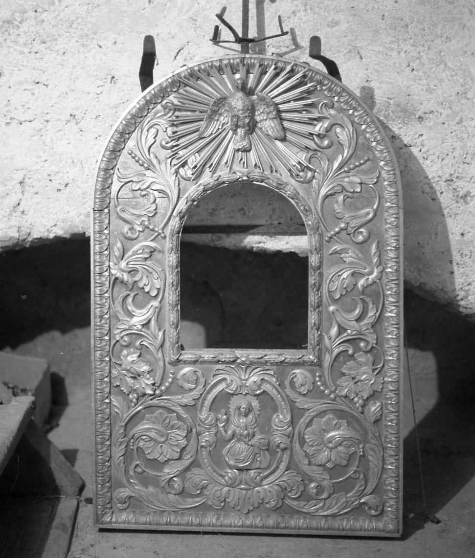 coperta di immagine sacra - bottega emiliana (sec. XIX)