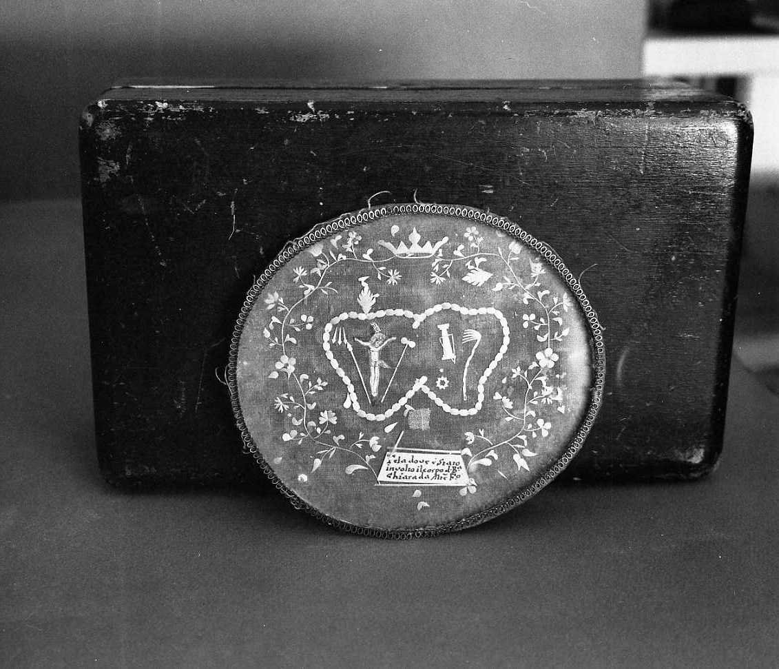 reliquiario - bottega emiliana (inizio sec. XX)