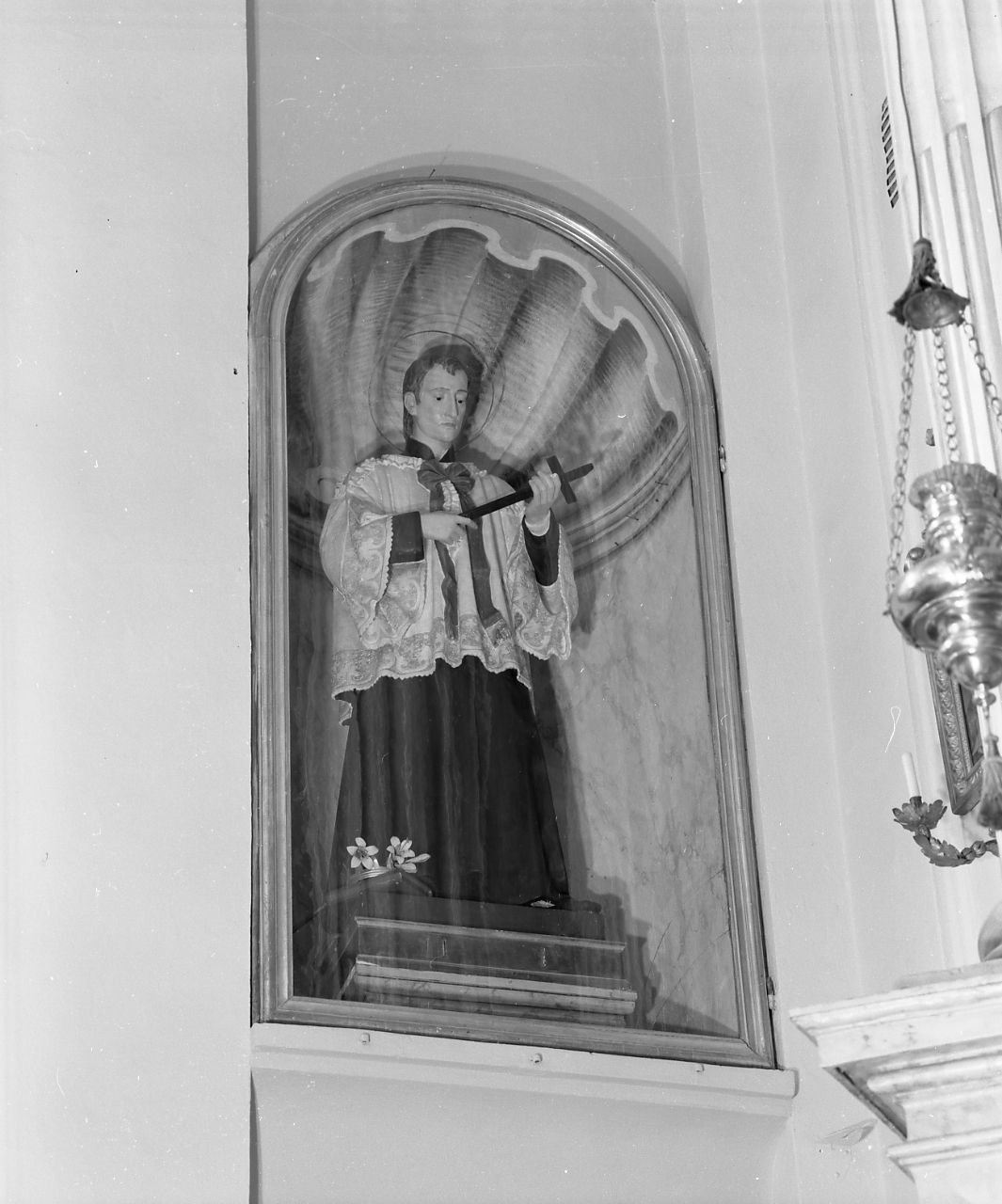 San Luigi Gonzaga (statua) - bottega emiliana (sec. XVIII)