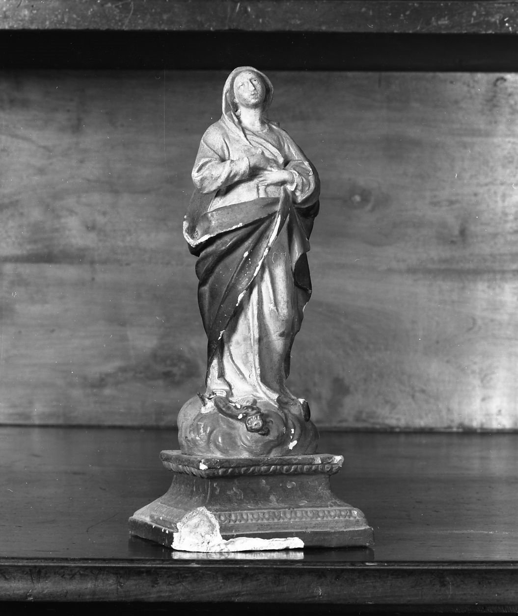 Madonna (statuetta) - bottega emiliana (sec. XVIII)
