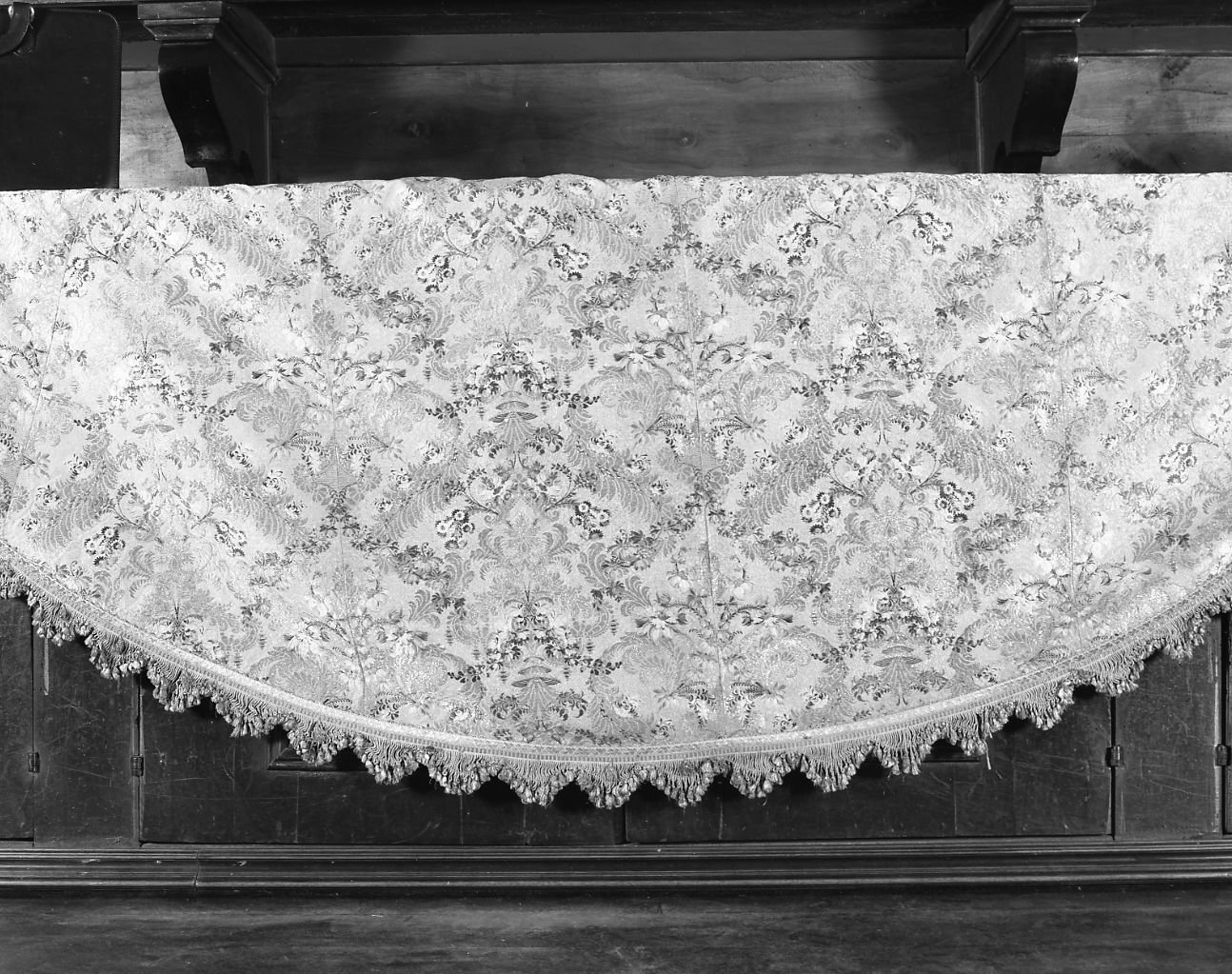 mantello di statua - manifattura emiliana (sec. XVIII)