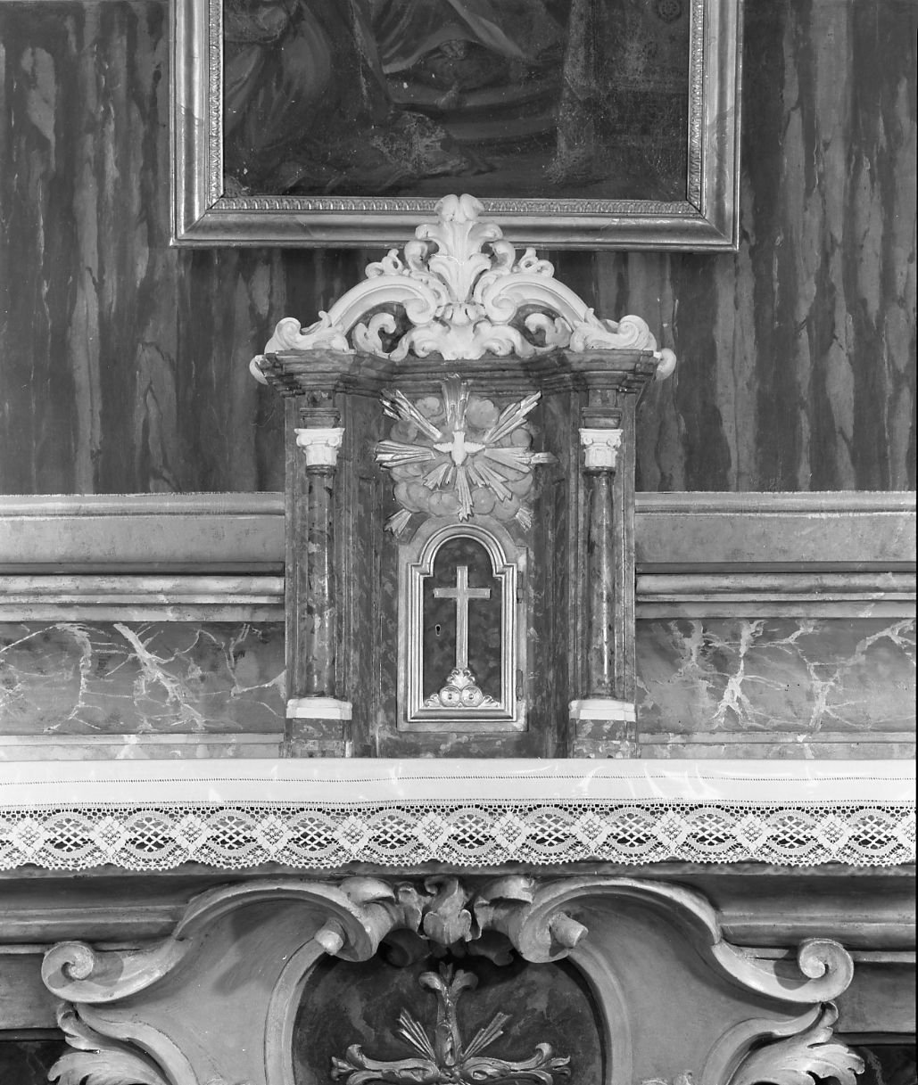 tabernacolo - bottega emiliana (sec. XVIII)