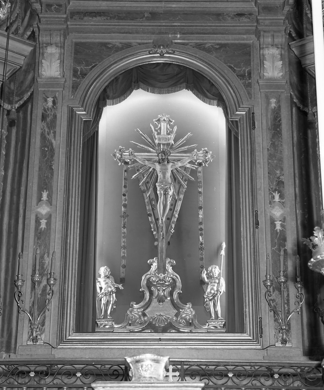 croce d'altare - bottega emiliana (sec. XVI)