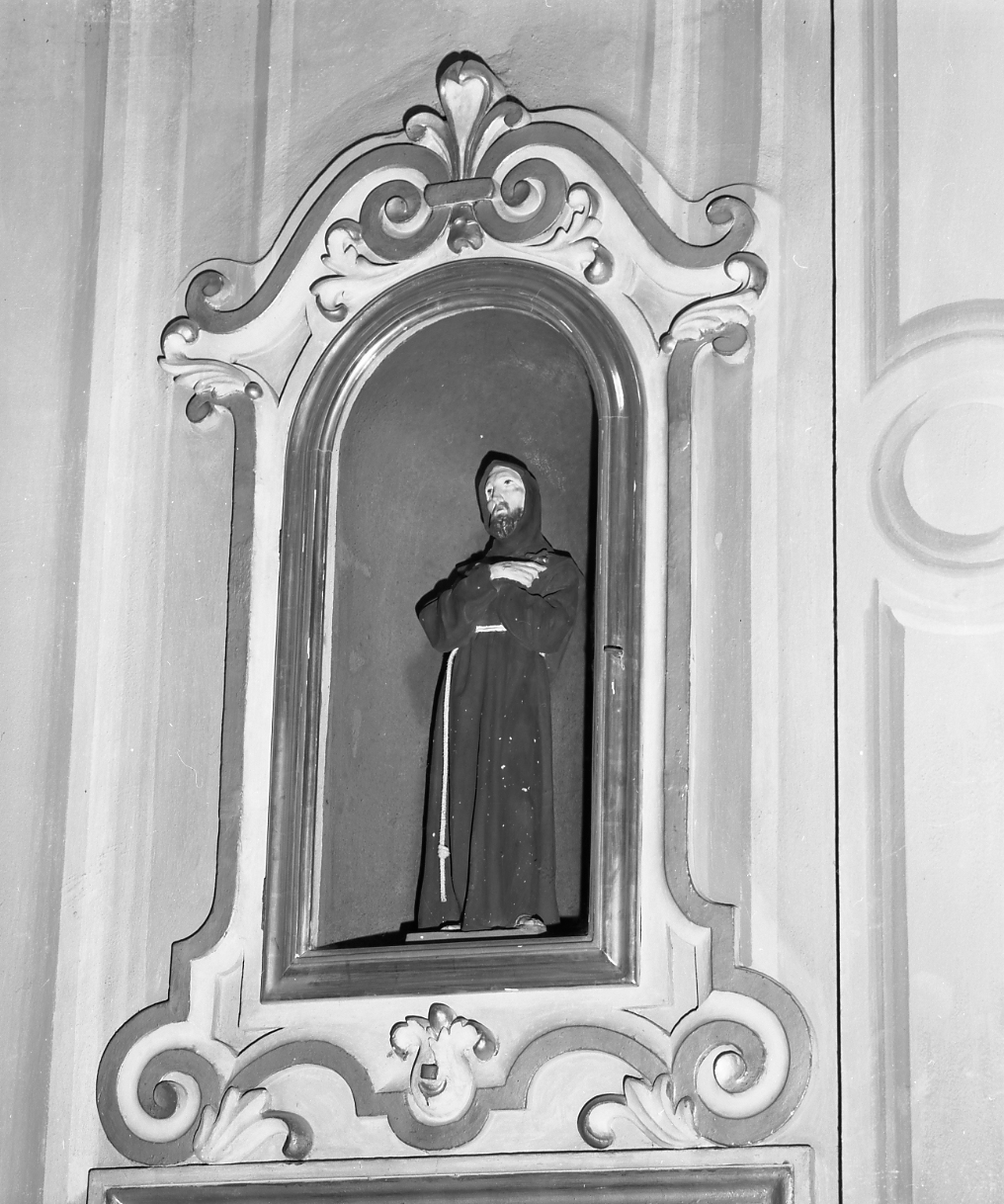 San Francesco (scultura) - bottega emiliana (sec. XIX)