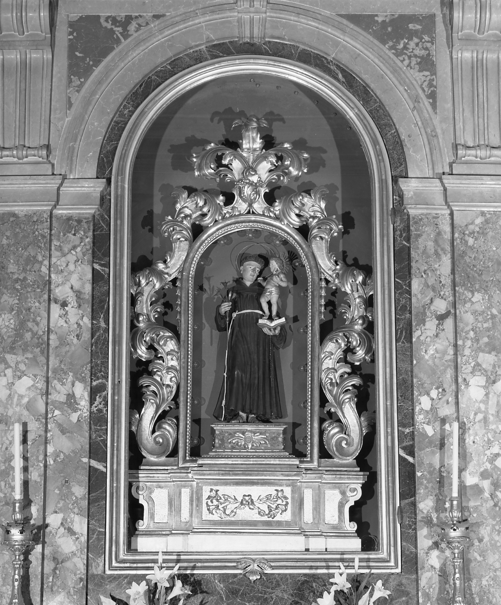 mostra di nicchia - bottega emiliana (prima metà sec. XVIII)