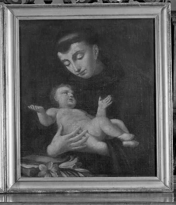 Sant'Antonio da Padova (dipinto) di Bertusio Giovanni Battista detto Todeschino (attribuito) (sec. XVII)
