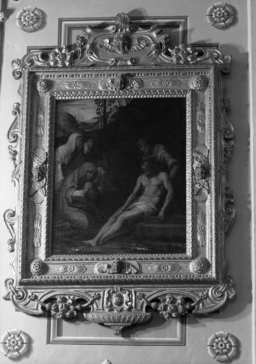 compianto sul Cristo morto (dipinto) di Calvaert Denys detto Dionisio fiammingo (attribuito) (seconda metà sec. XVI)