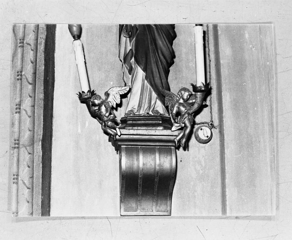 candelabro - manifattura bolognese (sec. XVIII)