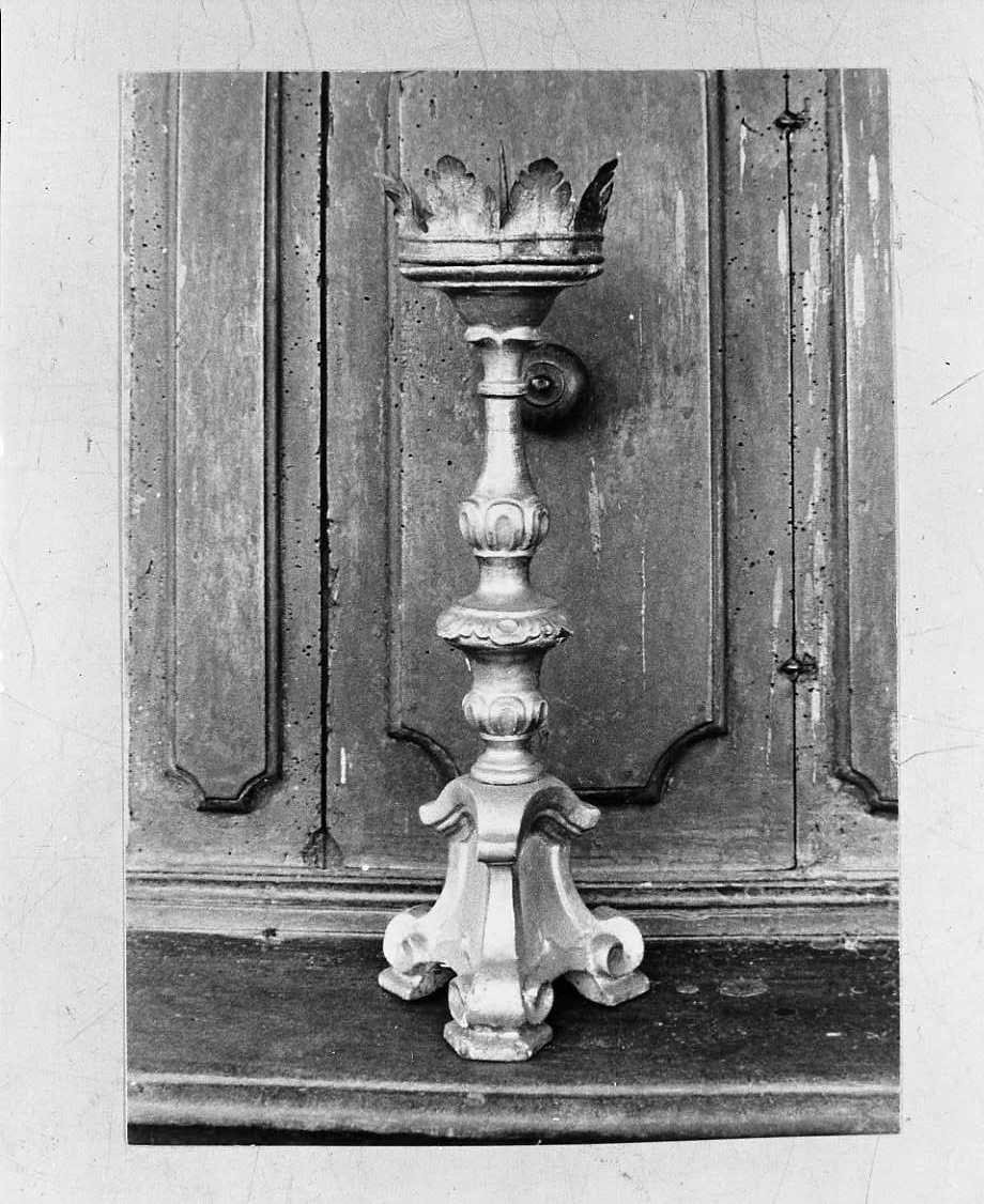 candeliere - manifattura bolognese (sec. XVIII)