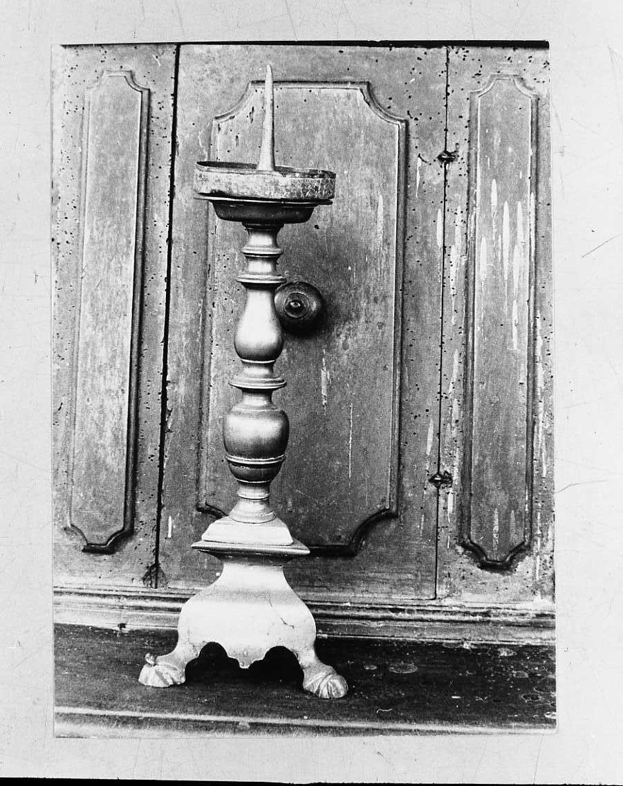 candeliere - manifattura bolognese (sec. XVIII)