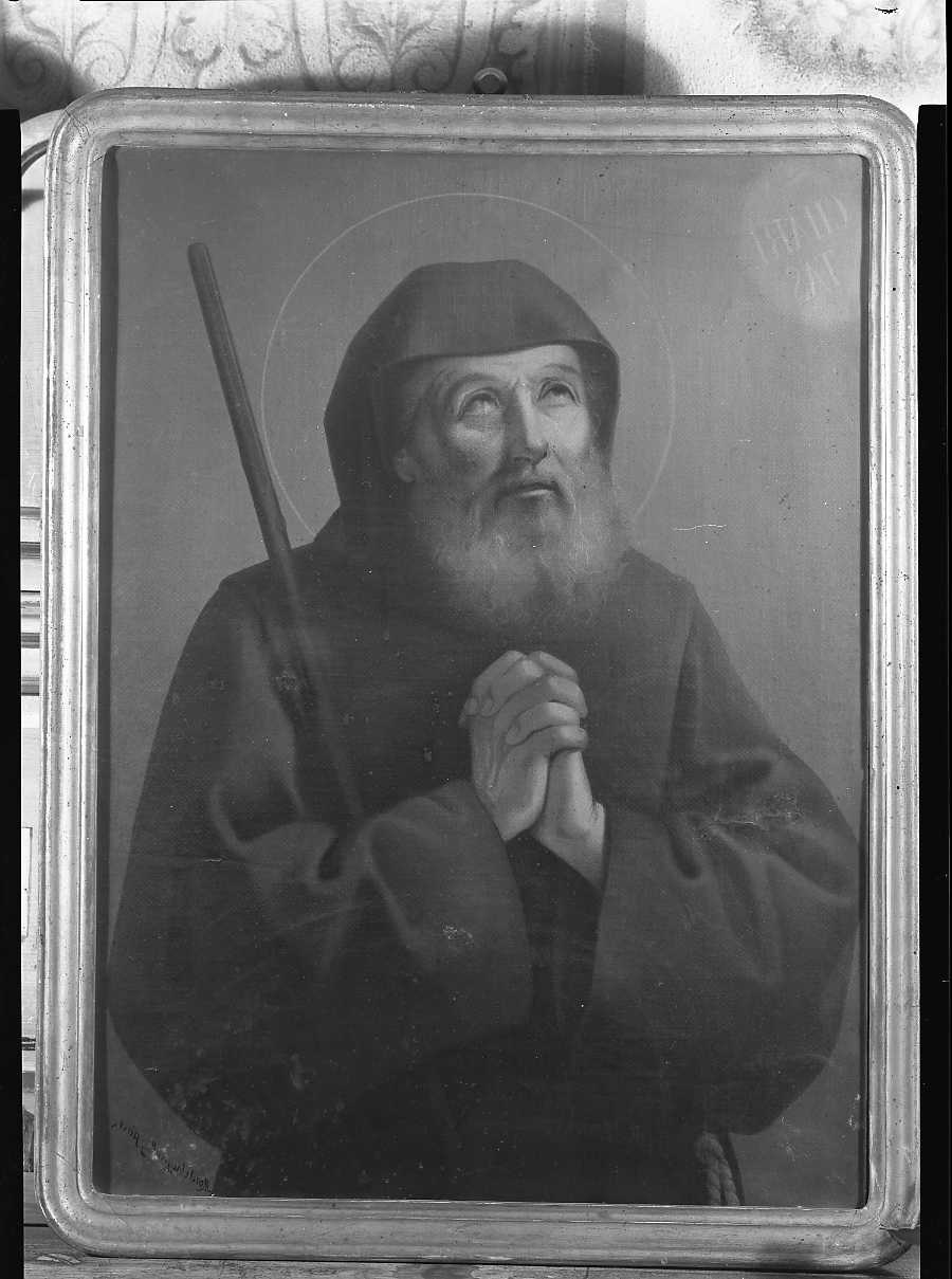 San Francesco di Paola (dipinto) di Montebugnoli Pietro (sec. XIX)