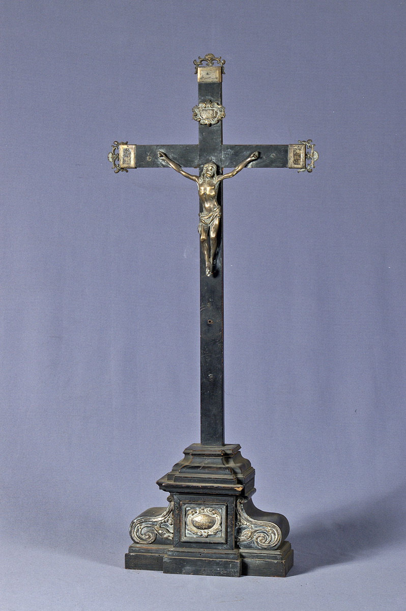 croce d'altare - manifattura bolognese (sec. XVIII)