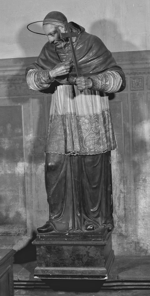 Sant'Alfonso Maria de' Liguori (statua) - manifattura emiliano-romagnola (secc. XVIII/ XIX)