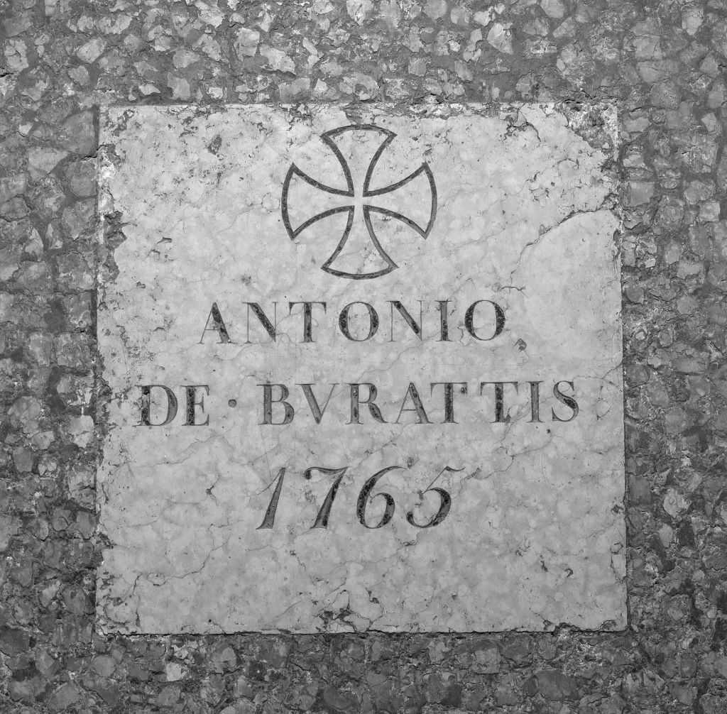 lastra tombale - manifattura bolognese (sec. XVIII)