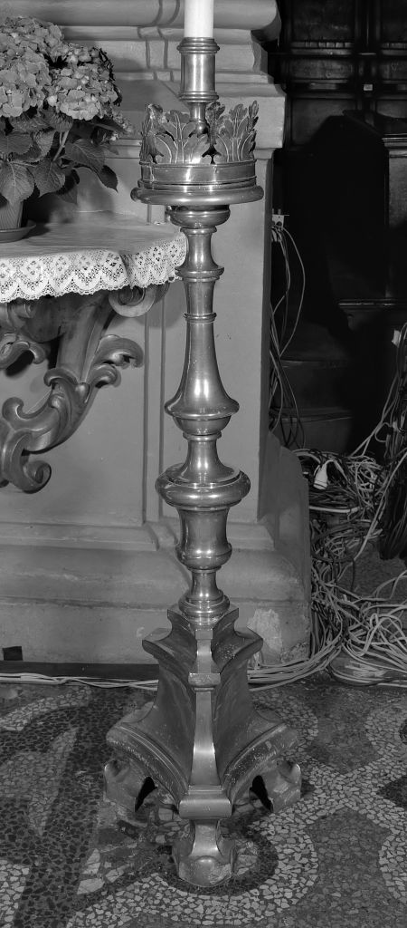 candeliere - manifattura bolognese (seconda metà sec. XVIII)