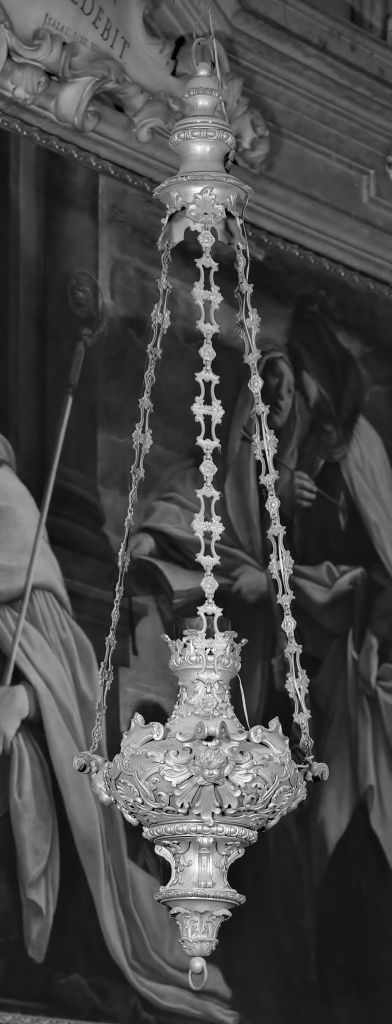 lampada pensile - manifattura bolognese (metà sec. XVIII)