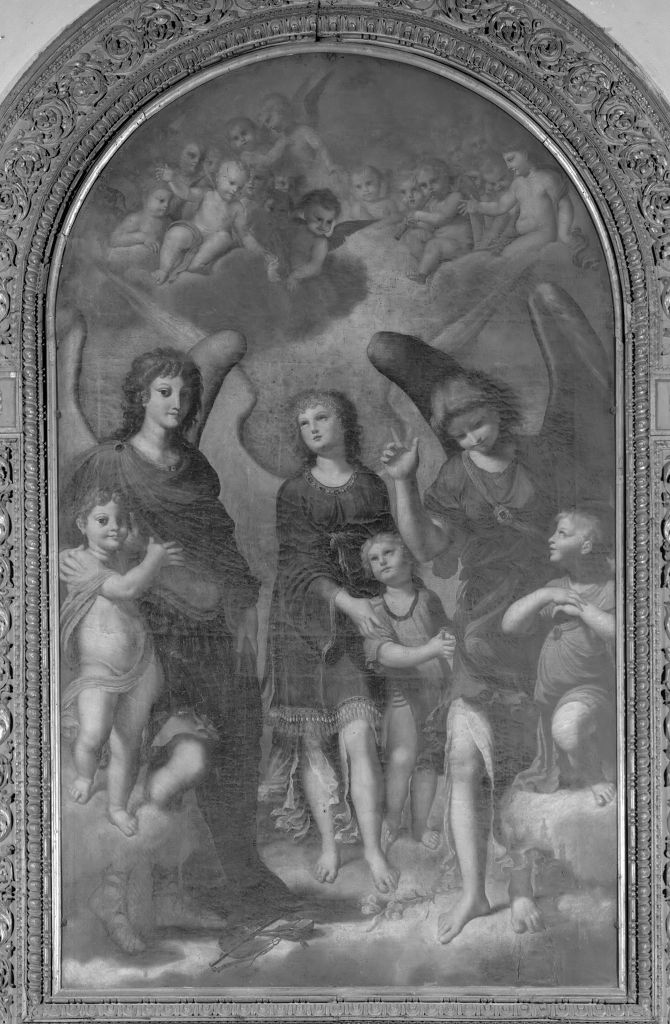 Angeli Custodi (dipinto) di Brizio Francesco (attribuito) (sec. XVII)