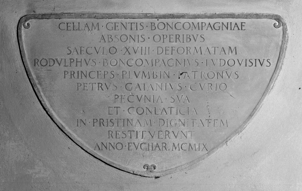 lapide documentaria - produzione bolognese (sec. XX)