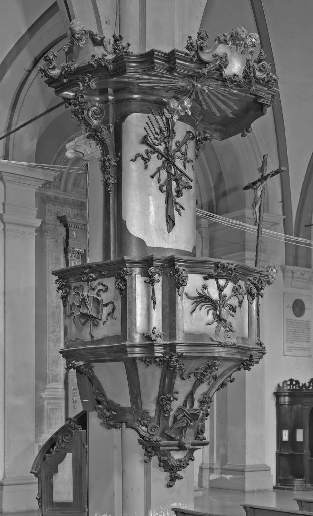 pulpito di Casalgrandi Antonio (sec. XVIII)