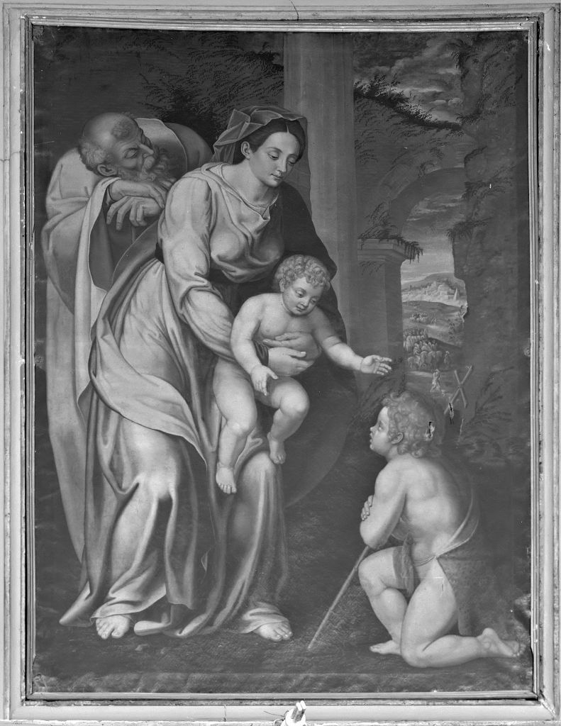 Sacra Famiglia (dipinto) di Tibaldi Pellegrino (sec. XVI)