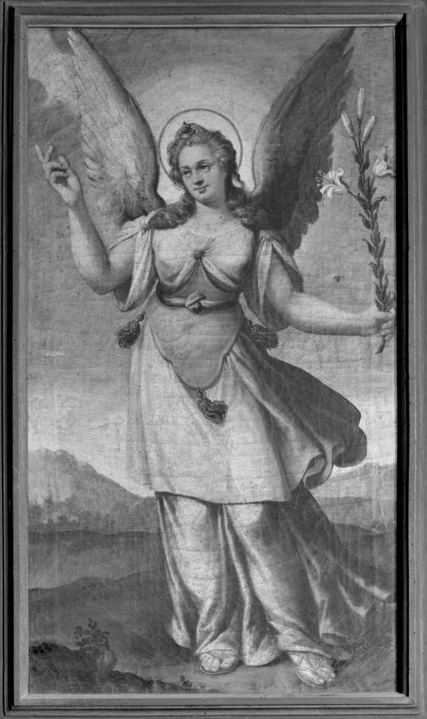 San Gabriele Arcangelo (dipinto) di Calvaert Denys detto Dionisio fiammingo (attribuito) (inizio sec. XVII)