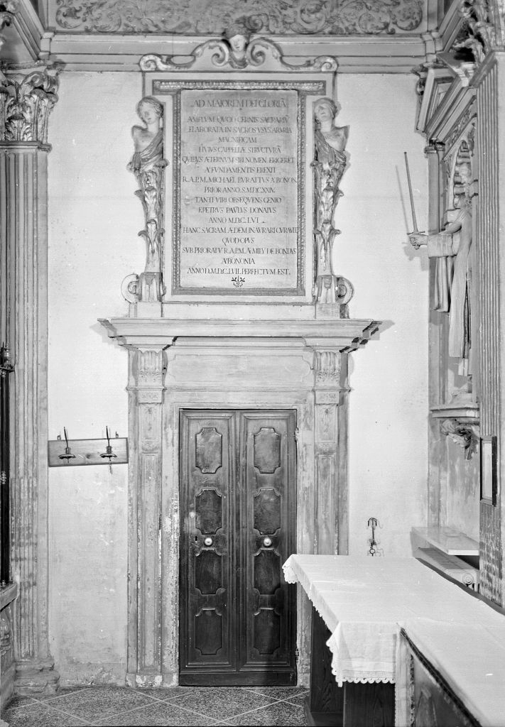 mostra di porta - produzione bolognese (sec. XVII)