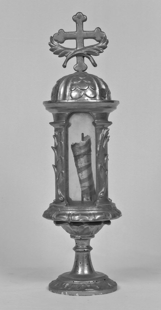 reliquiario architettonico - manifattura bolognese (prima metà sec. XIX)