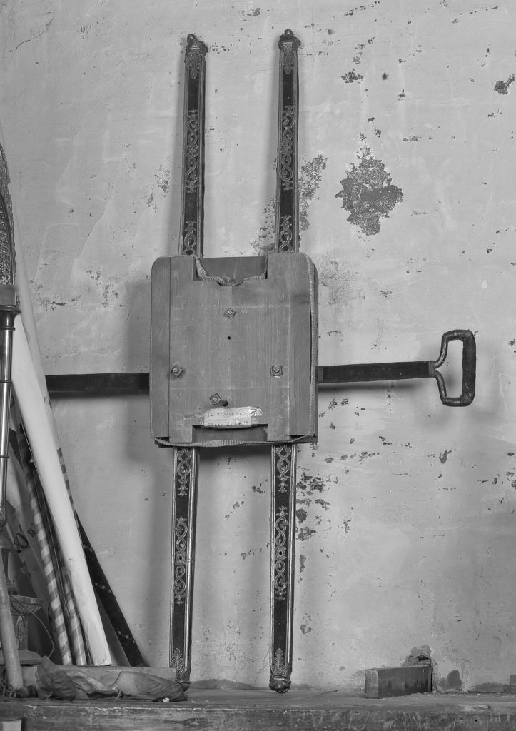 portantina - manifattura bolognese (sec. XIX)