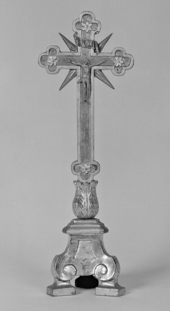 croce d'altare - produzione bolognese (seconda metà sec. XIX)