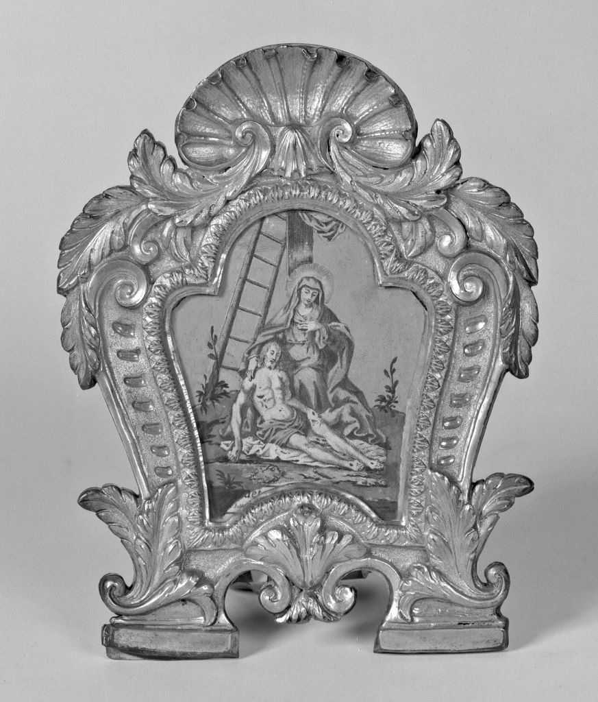 Deposizione dalla croce (pace) - produzione bolognese (prima metà sec. XIX)