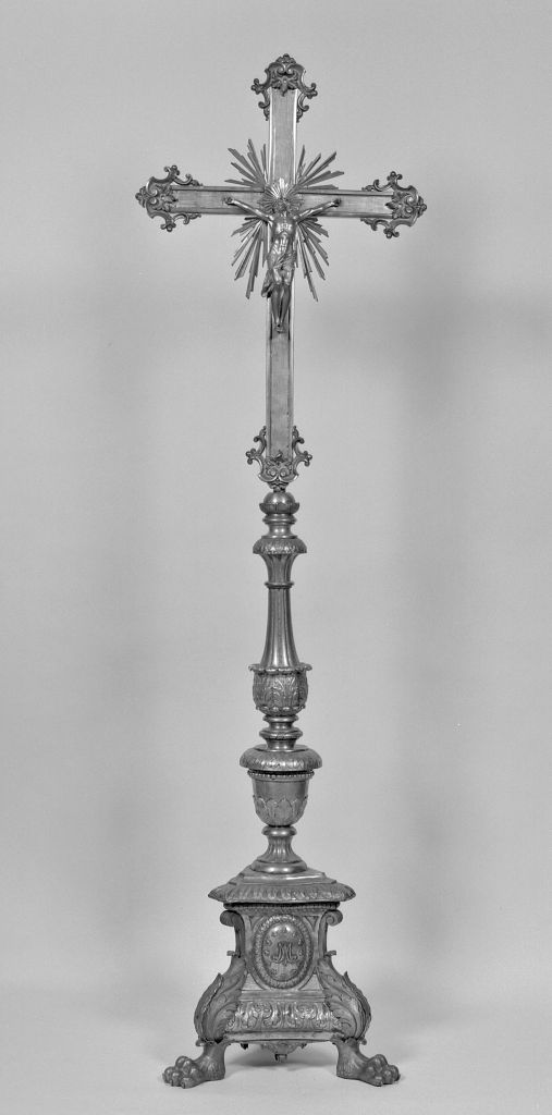 croce d'altare - produzione bolognese (sec. XIX)