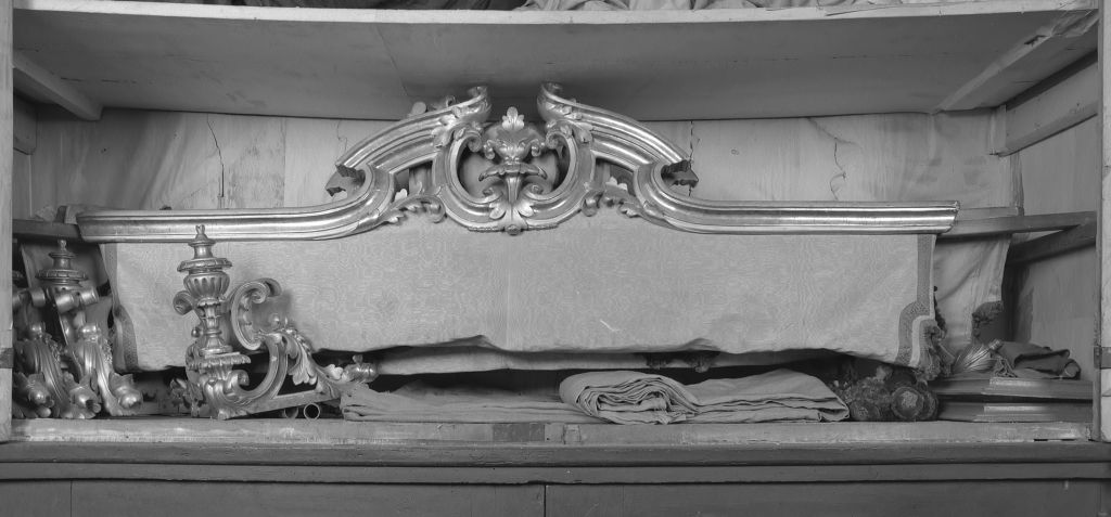 baldacchino processionale - produzione bolognese (seconda metà sec. XVIII)