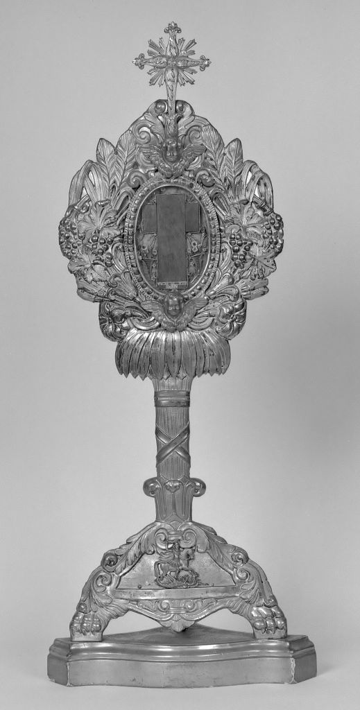 stauroteca - produzione bolognese (ultimo quarto sec. XIX)